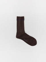 Line silk socks (Women's)