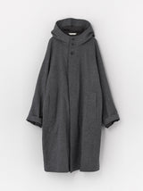 Hooded middle coat