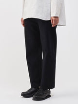 Relax fit 5pocket pants (Black/ One wash)