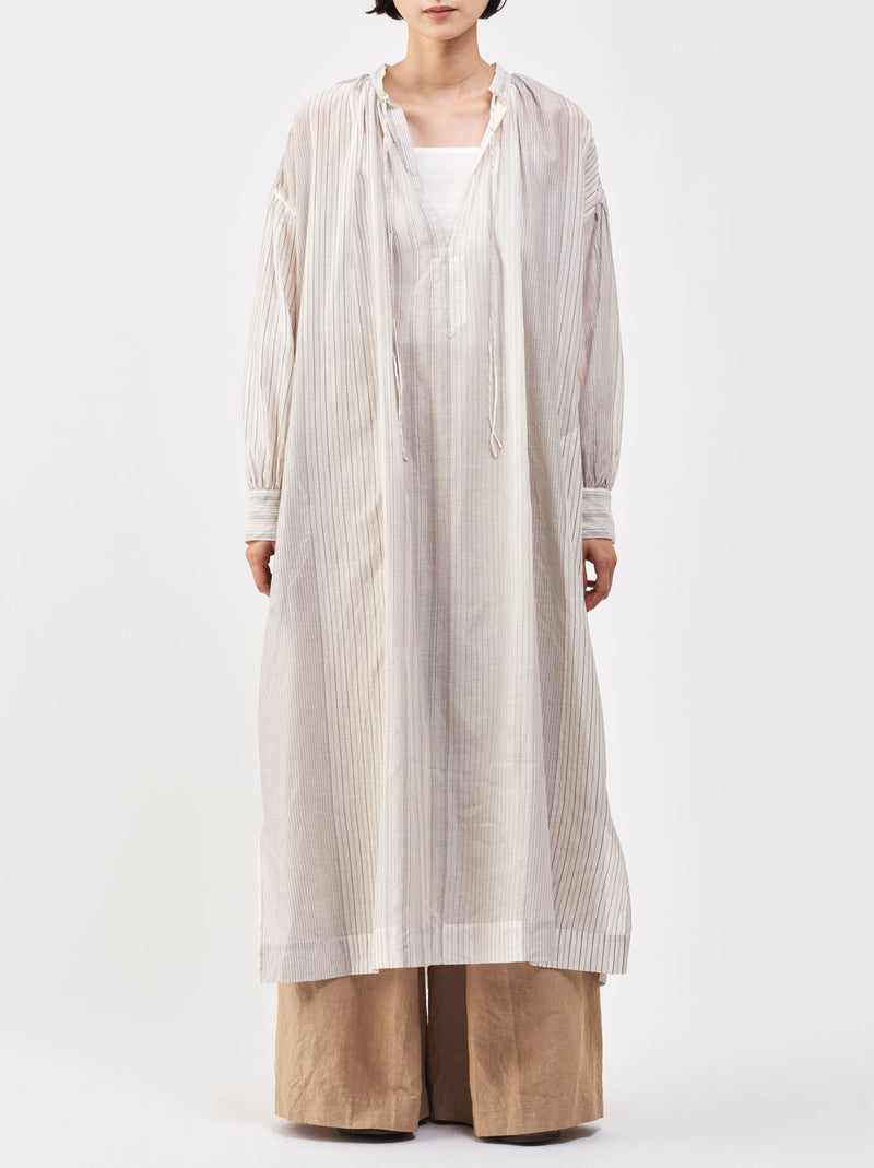 String gather long dress – ARTS&SCIENCE ONLINE SELLER