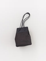 Oval lantern shoulder bag mini