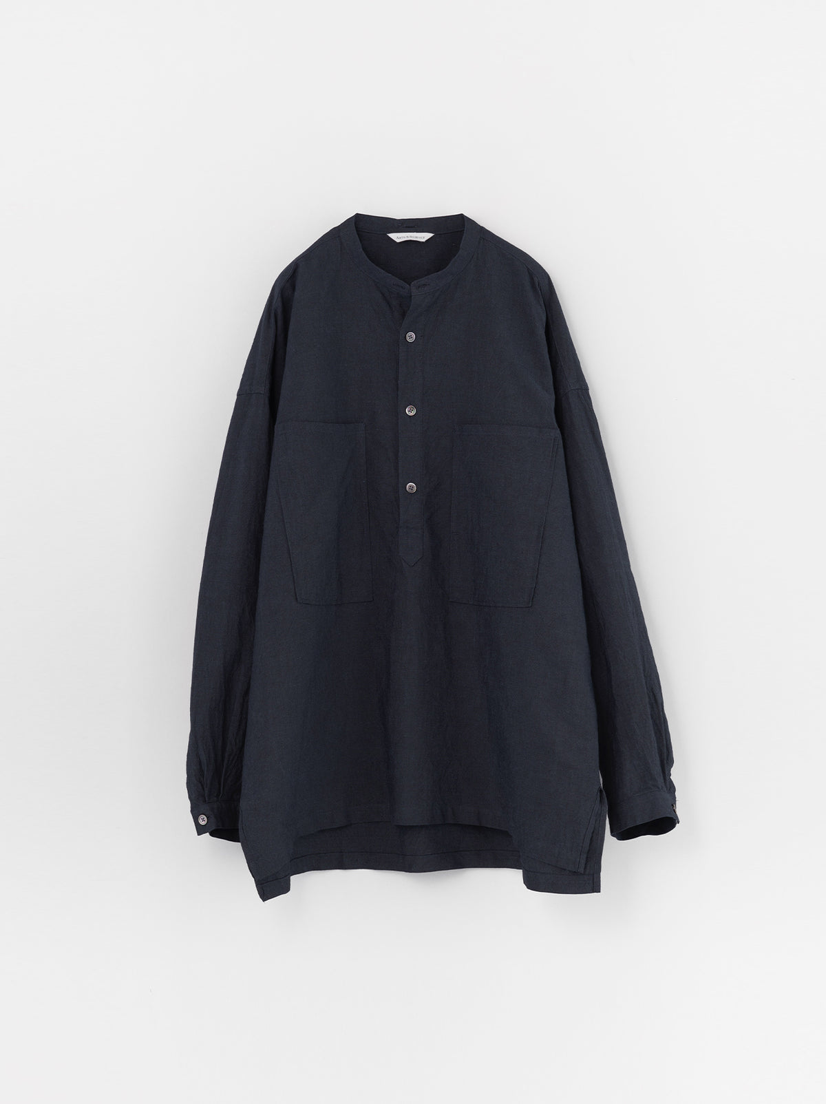シャツ/ブラウス(長袖/七分) arts&amp;science Lartigue pullover shirt Lartigue pullover shirt – ARTS&SCIENCE ONLINE SELLER