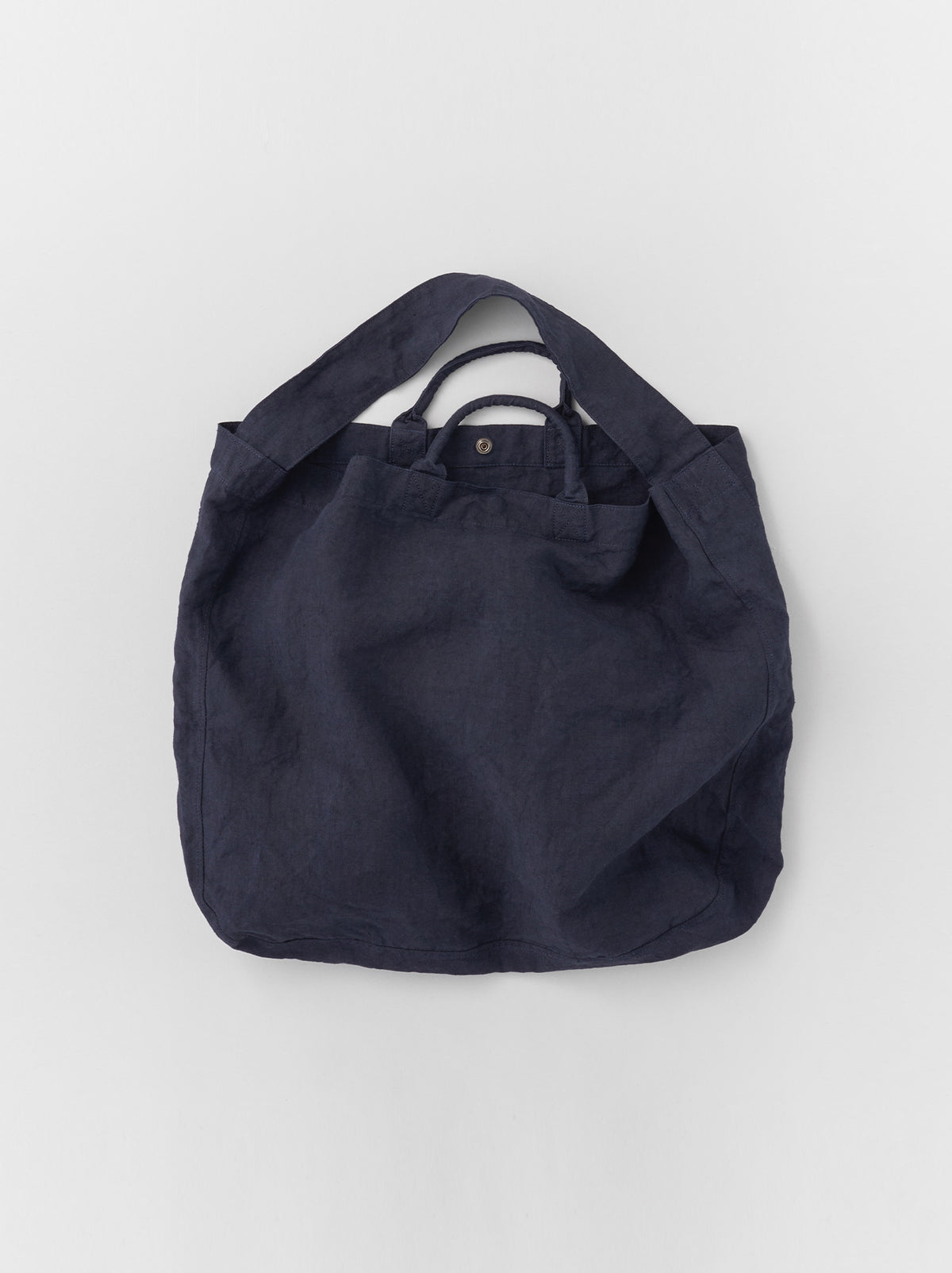 ARTS & SCIENCE ネイビーショルダーバッグ navy_2-way-delivery-tote-