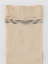 Line silk socks (Women's)