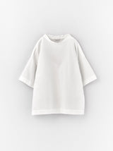 Stand collar box shirt half sleeve