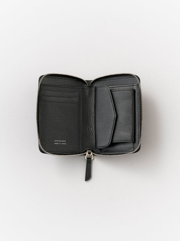 Zipper short wallet